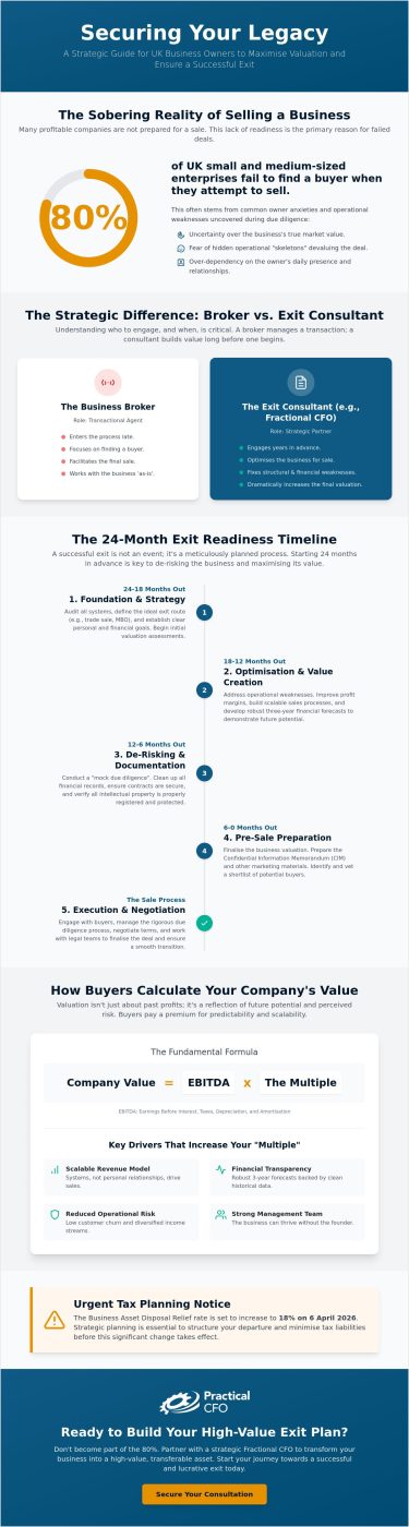 Exit Strategy Planning Services: Maximising Business Value for a Strategic Sale
