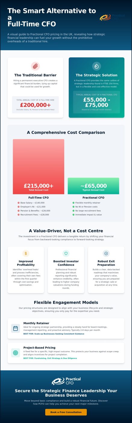 Fractional CFO Pricing UK: A Strategic Guide to Investment and ROI in 2026
