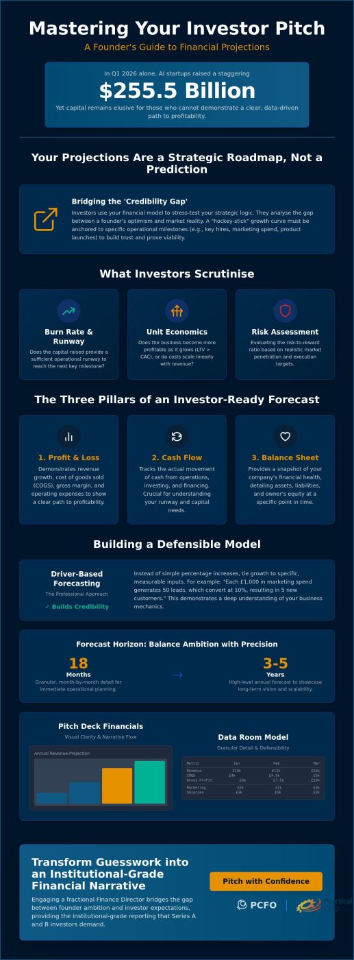How to Present Financial Projections to Investors: A CFO’s Guide to Pitching with Confidence