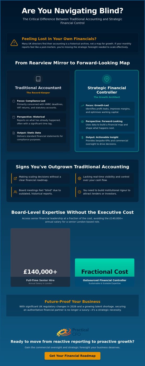 Outsourced Financial Controller Services UK: Why You Should Hire a Strategic Accountant in 2026