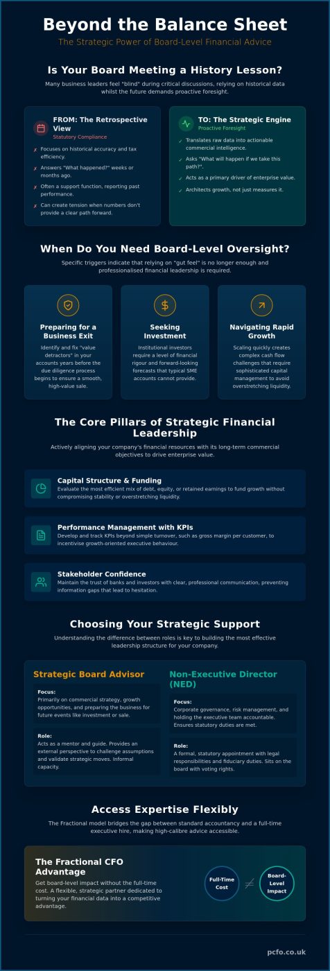 Board Level Financial Advice: A Strategic Guide for UK Business Leaders in 2026