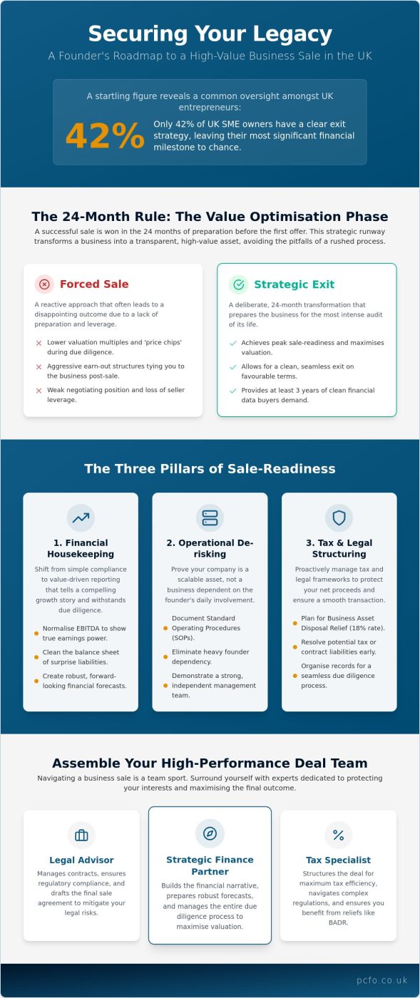 Preparing for a Business Sale in the UK: The Strategic Financial Checklist for 2026