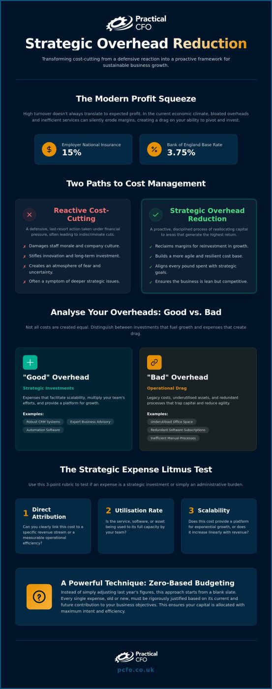 Strategic Overhead Reduction: A Comprehensive Checklist for UK Business Leaders