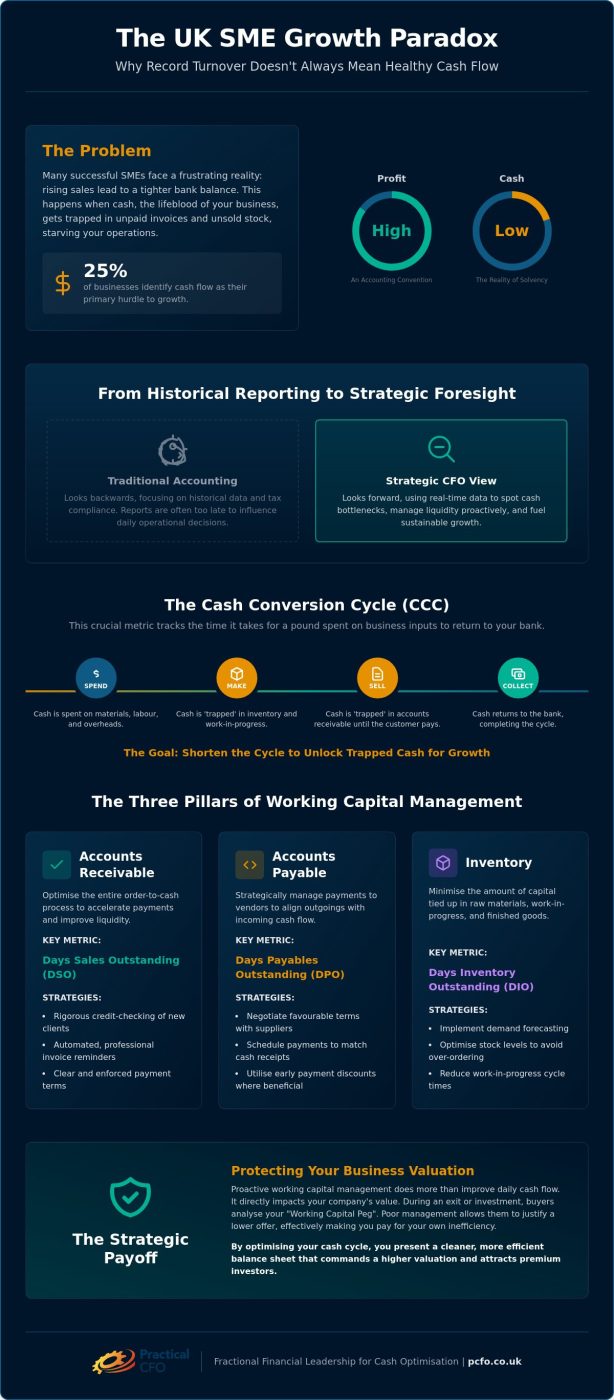Strategic Working Capital Management Services for Growing UK SMEs