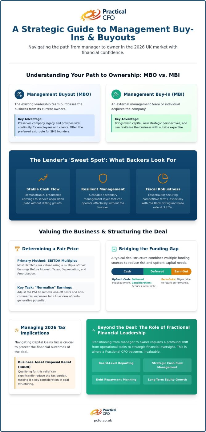 Management Buy-In Financial Support UK: A Strategic Guide to MBO & MBI Funding