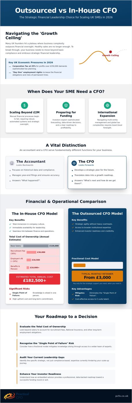 Outsourced vs In-House CFO: A Strategic Comparison for UK SMEs