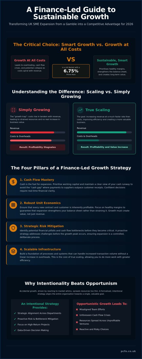 Business Growth Strategy: The Strategic Finance Guide to Scaling in 2026