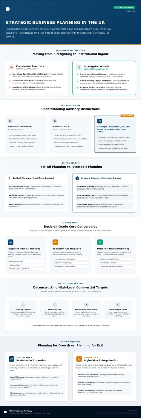 Strategic Business Planning Consultant UK: A Guide for Scaling SMEs