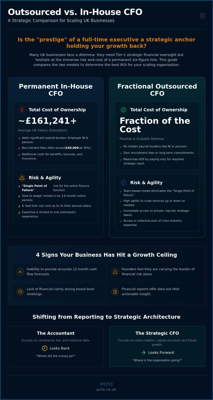 Outsourced vs In-House CFO: The 2026 Strategic Comparison for UK SMEs