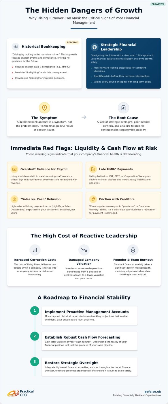 12 Signs of Poor Financial Management in a Company: A 2026 Director’s Checklist