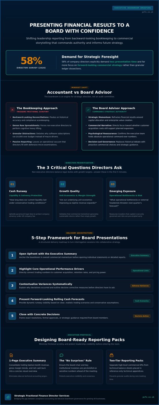 Presenting Financial Results to a Board with Confidence: A Strategic Guide